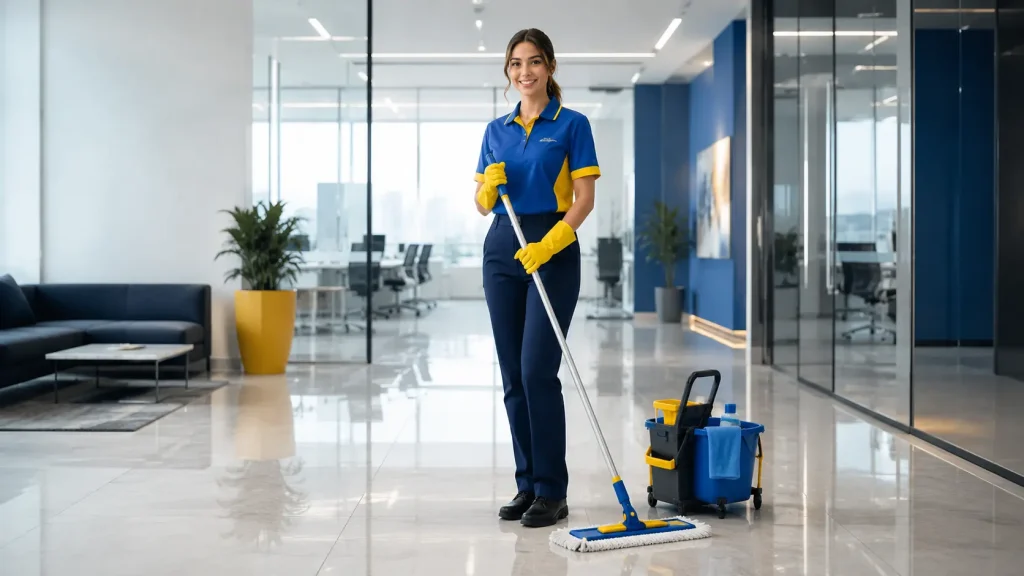 how often should an office be cleaned in a tidy Calgary office